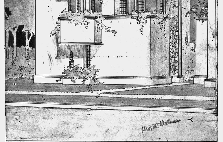 Frank Lloyd Wright Foundation Archives: architectural drawings, ca. 1885–1959. The Frank Lloyd Wright Foundation Archives (The Museum of Modern Art | Avery Architectural & Fine Arts Library, Columbia University, New York).